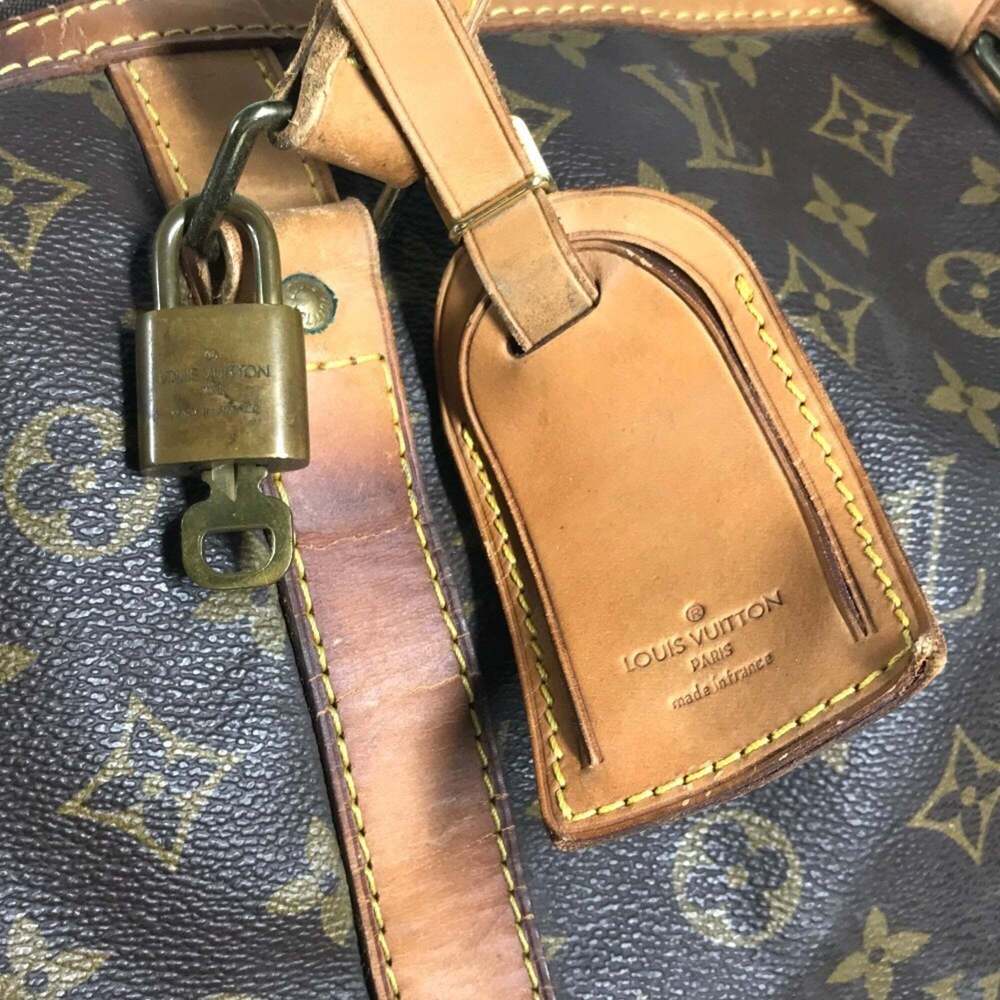 LOUIS VUITTON Brown Monogram Canvas Boston Bag - Picture 10 of 16
